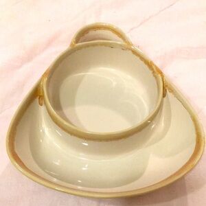 Chip and Dip Serving Dish (O)
